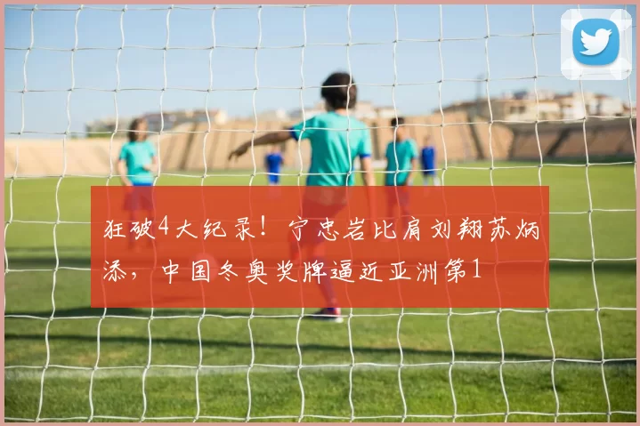 狂破4大纪录!宁忠岩比肩刘翔苏炳添,中国冬奥奖牌逼近亚洲第1
