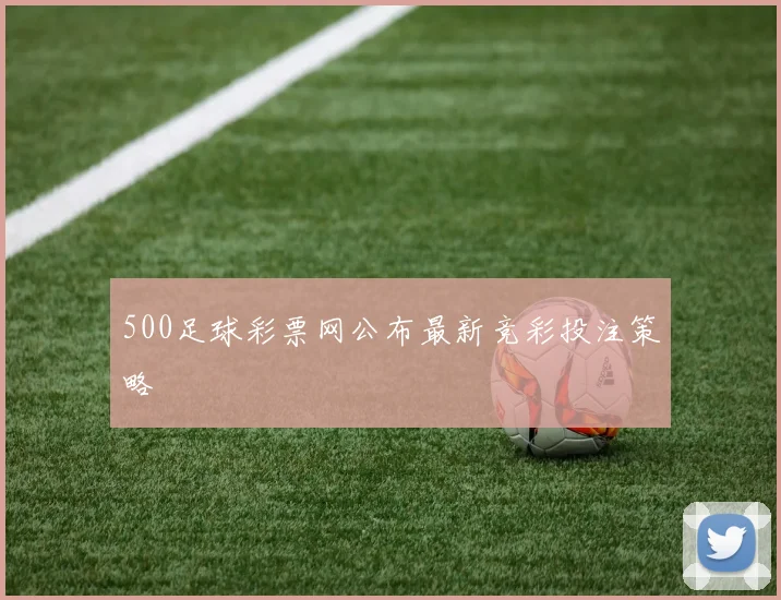 500足球彩票网公布最新竞彩投注策略